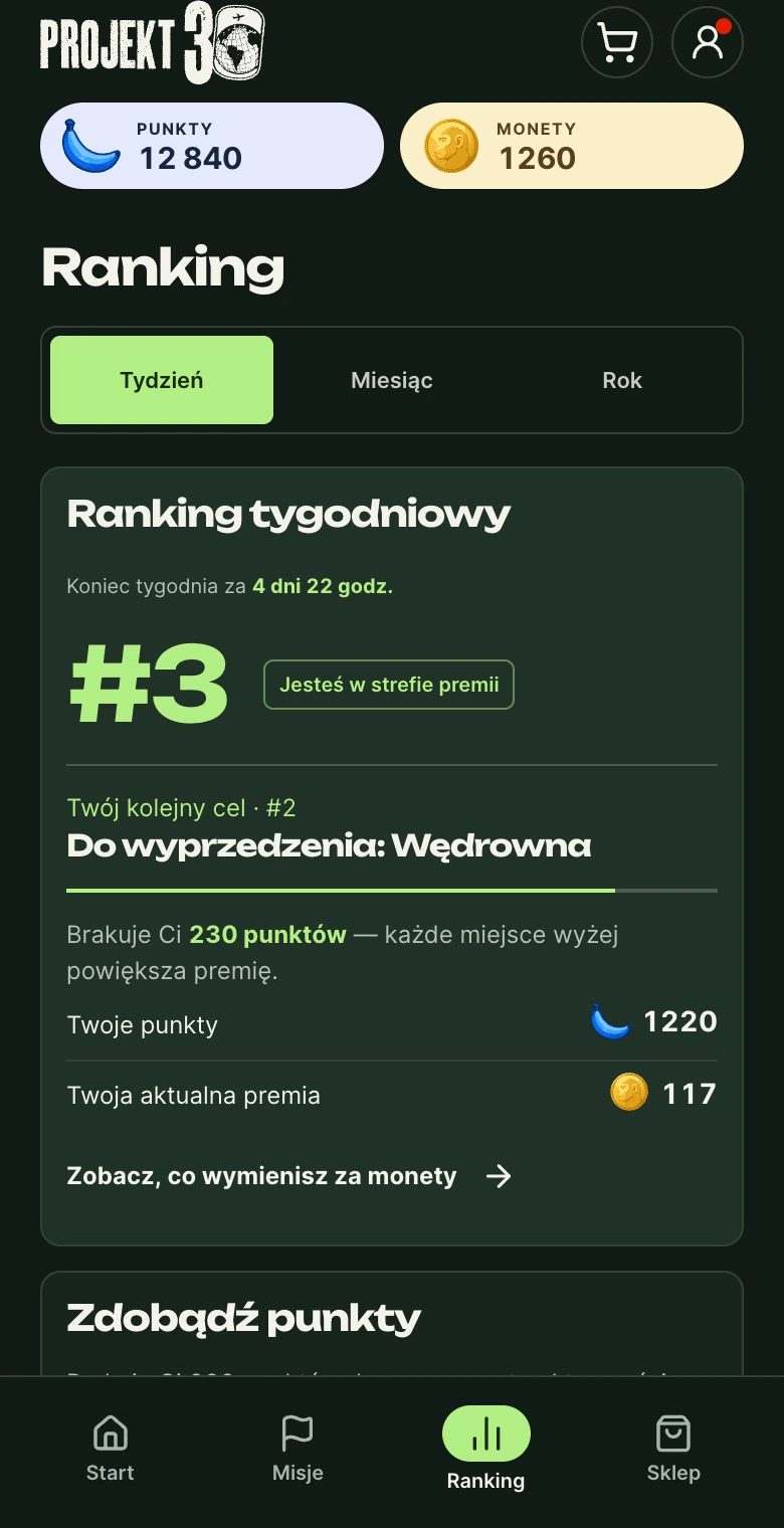 Projekt30 — Odrobina rywalizacji