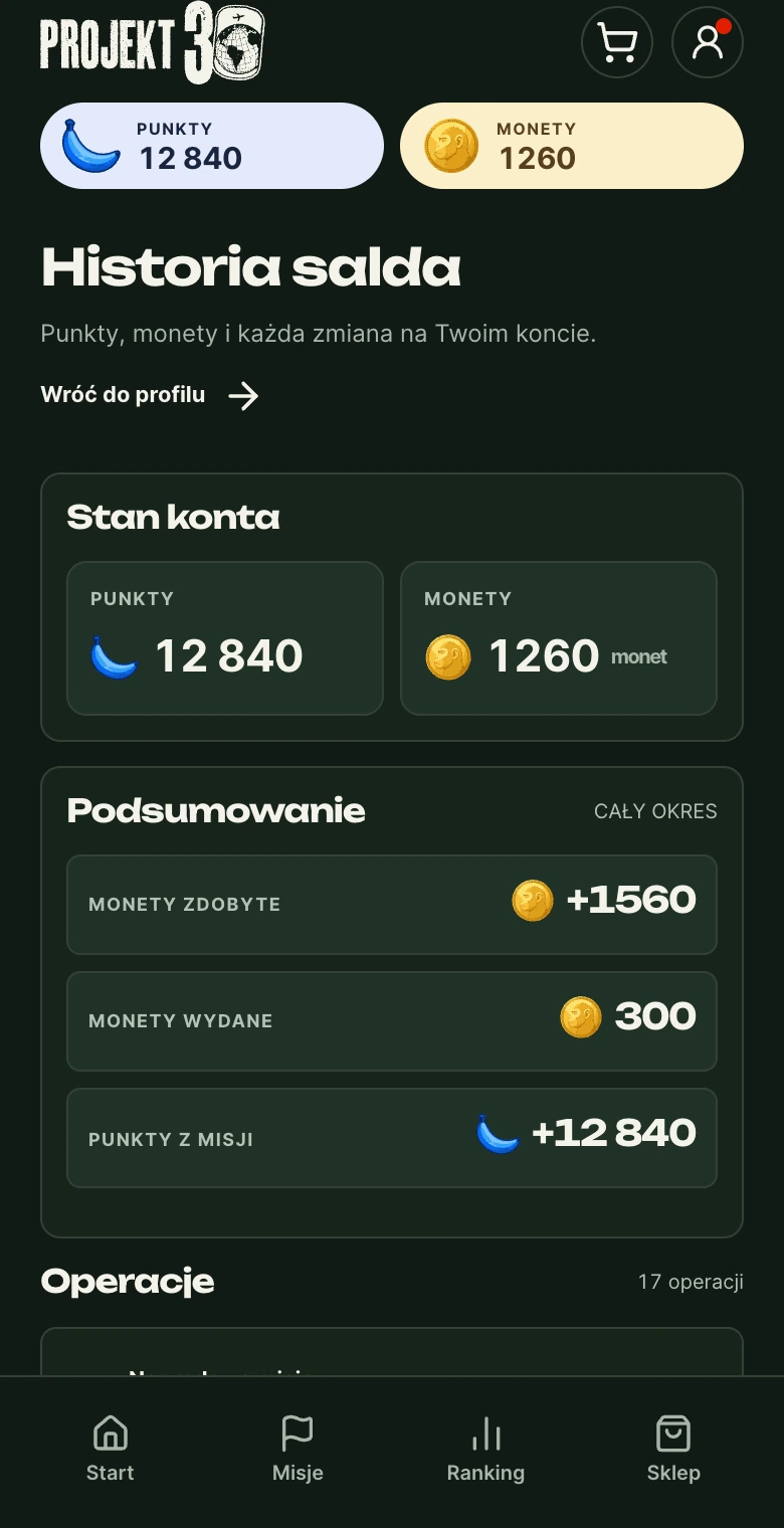 Projekt30 — Wszystko się liczy